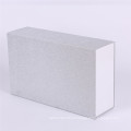 Silver foil cosmetic floding gift paper box